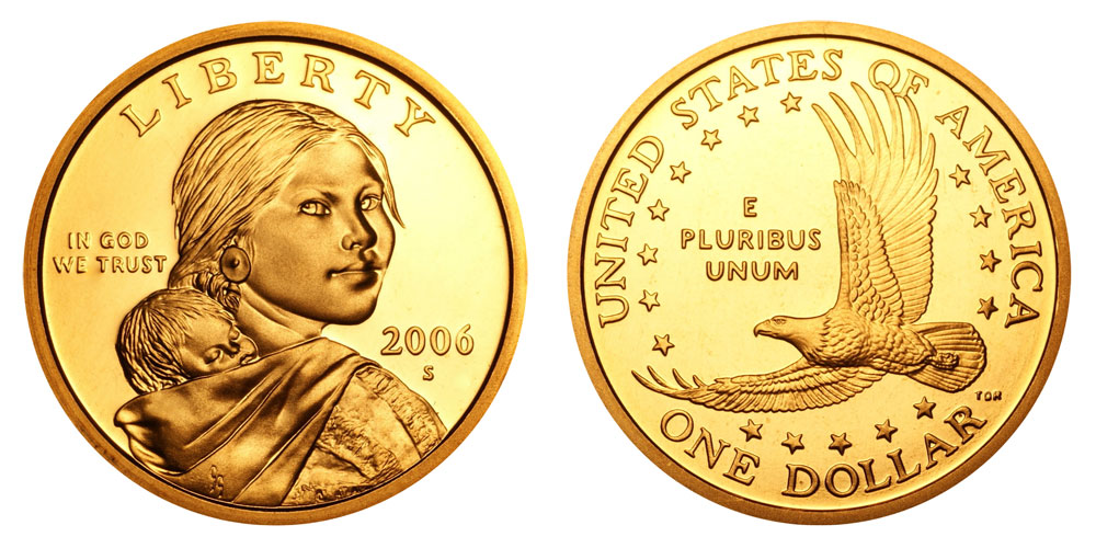 2006 D   Sacagawea Native American Dollar  BRILLIANT UNCIRCULATED 