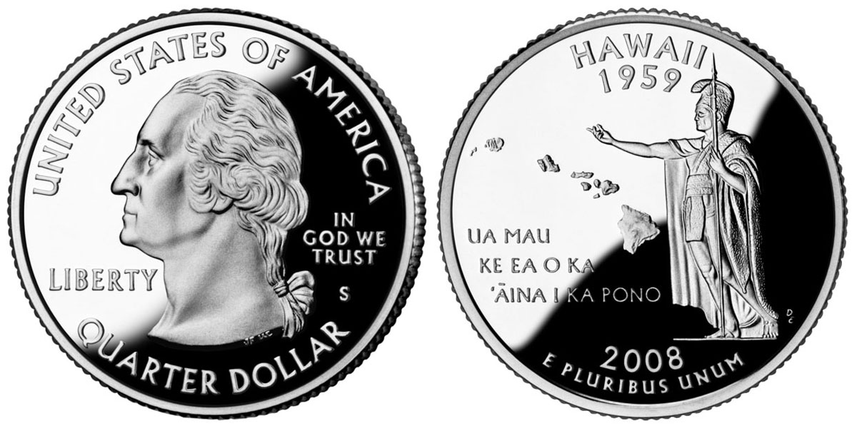 Details about   2008-S State Quarter Hawaii Gem Proof DCAM CN-Clad Coin Uncirculated 