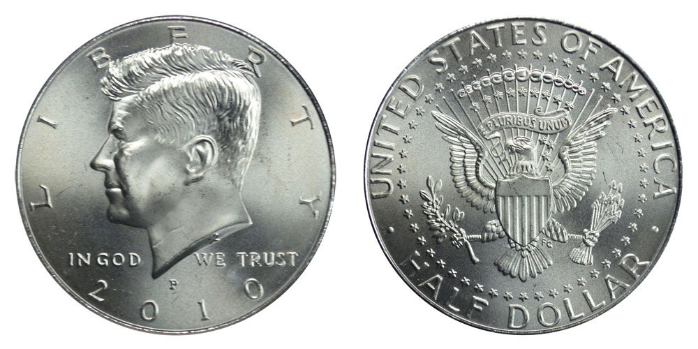 2011-D Kennedy Half Dollar. 1 Coin