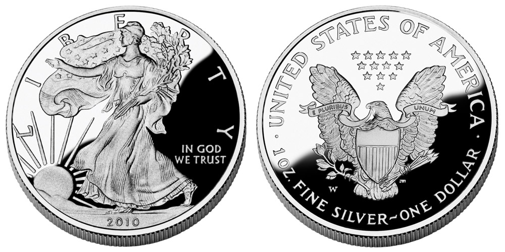 2010 1 oz Silver American Eagle MintDirect® Single SKU#167808 
