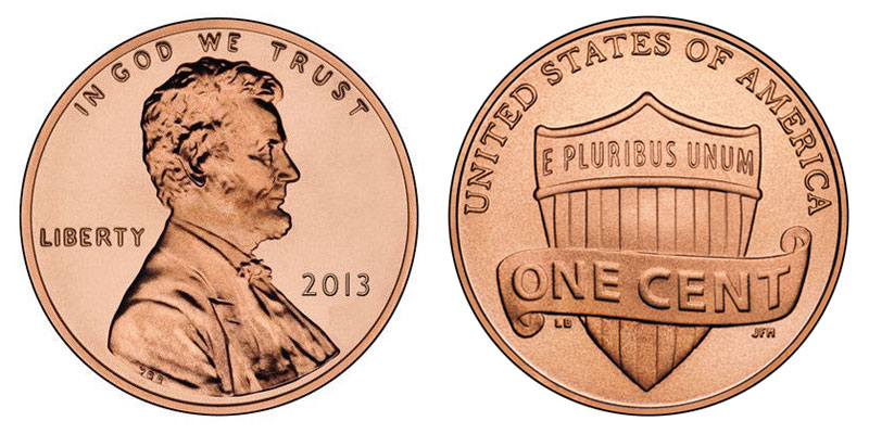 2011 P Lincoln Cent Beautiful Red FREE SHIPPING BU 