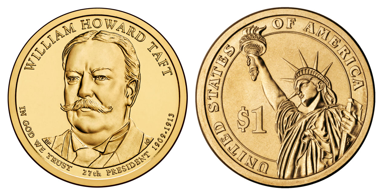 2013 P 25 Coin Bankroll of William Howard Taft Presidential Uncirculated 