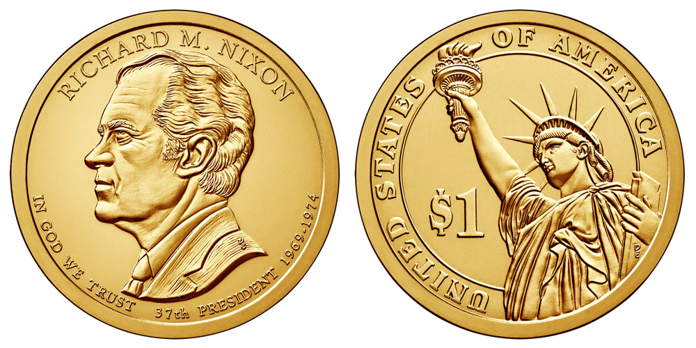 RICHARD NIXON Resignation WATERGATE Anniversary 2014 JFK Half Dollar US Coin 