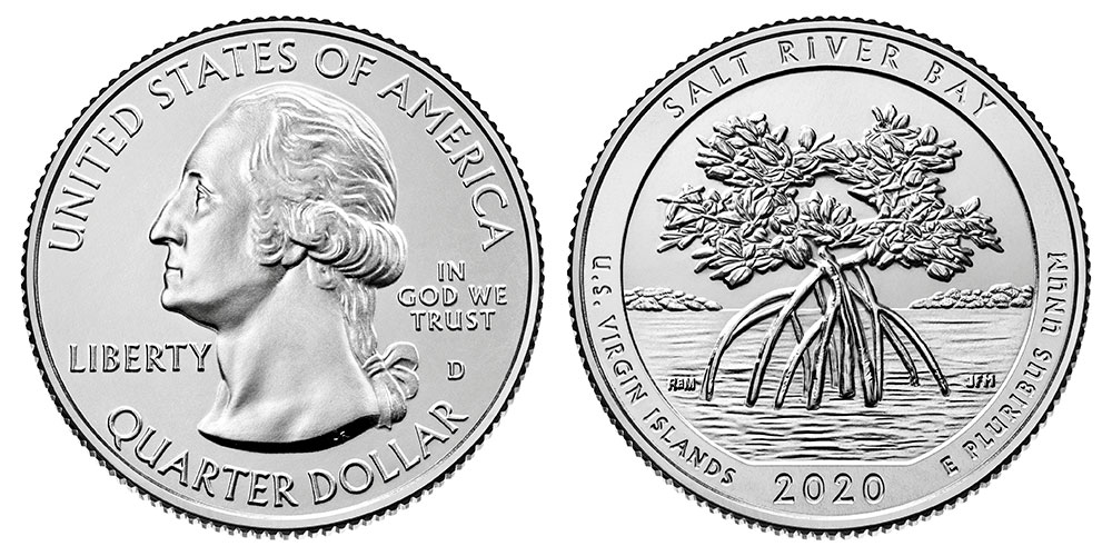 2020 D Salt River Bay Quarter Coin Value Prices, Photos & Info