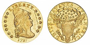 <b>1797 Turban Head Gold $2.50 Quarter Eagle