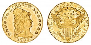 <b>1798 Turban Head Gold $2.50 Quarter Eagle