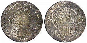 <b>1801 Draped Bust Dime