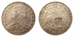 <b>1810 Capped Bust Half Dollar