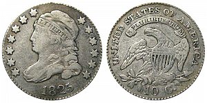<b>1825 Capped Bust Dime