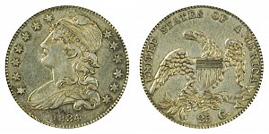 <b>1834 Capped Bust Quarter