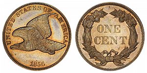 <b>1856 Flying Eagle Cent Penny