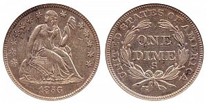 <b>1856-S Seated Liberty Dime