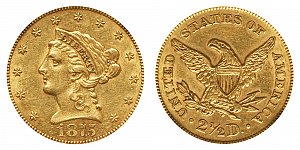 <b>1875 Coronet Head Gold $2.50 Quarter Eagle