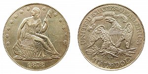 <b>1878-CC Seated Liberty Half Dollar