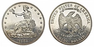 <b>1884 Trade Silver Dollar: Proof Only