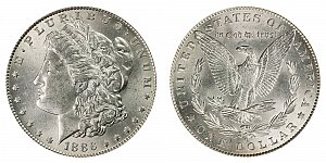 <b>1886-O Morgan Silver Dollar
