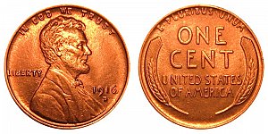 <b>1916-D Lincoln Wheat Cent Penny
