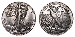 <b>1919-D Walking Liberty Half Dollar
