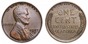 <b>1927-S Lincoln Wheat Cent Penny