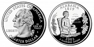 2003 Alabama State Quarter