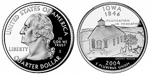 2004 Iowa State Quarter