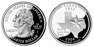 2004 Texas State Quarter