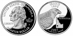 2007 Idaho State Quarter