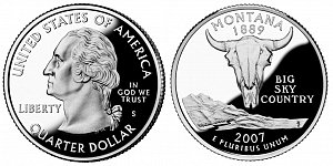 2007 Montana State Quarter