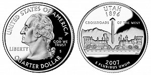 2007 Utah State Quarter