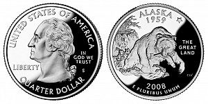 2008 Alaska State Quarter