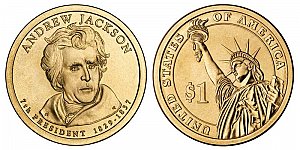 2008 Andrew Jackson Presidential Dollar Coin