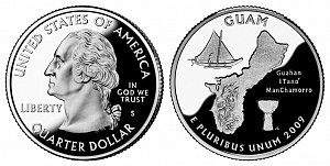 2009 Guam Quarter