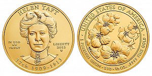 2013 Helen Taft First Spouse Gold Coin