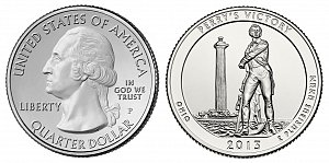 2013 Perry's Victory and International Peace Memorial Quarter - Ohio