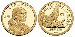 2013 Sacagawea Native American Dollar Coin