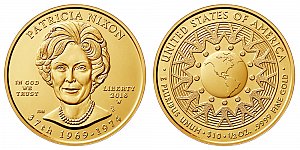 2016 Patricia Nixon First Spouse Gold Coin