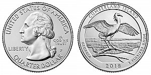 2018 Cumberland Island National Seashore Quarter Design - Georgia