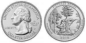 2018 Pictured Rocks National Lakeshore Quarter Design - Michigan