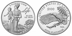2018 American Platinum Eagle