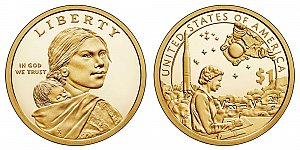 2019 Sacagawea Native American Dollar Coin Design