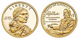 2022 Sacagawea Native American Dollar Coin Design