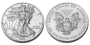 One Ounce $1 American Silver Eagle