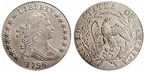 <b>1796 Draped Bust Dime