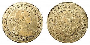 <b>1796 Draped Bust Quarter