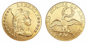<b>1795 Turban Head Gold $5 Half Eagle