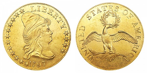 1796 Small Eagle - Turban Head $10 Gold Eagle - Ten Dollars 