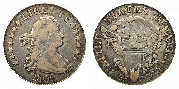 1805 Draped Bust Quarter