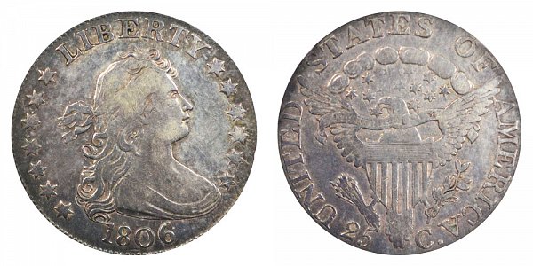 1806 Draped Bust Quarter 