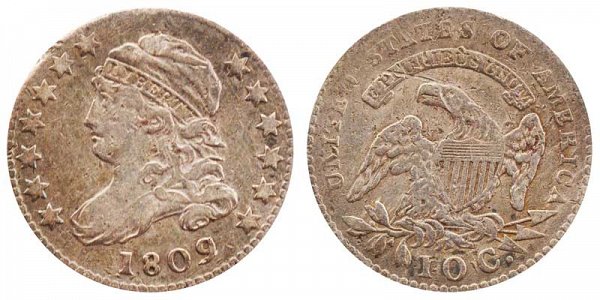 1809 Capped Bust Dime 