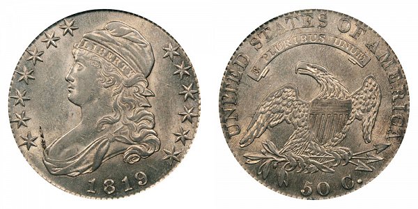 1819 Capped Bust Half Dollar 